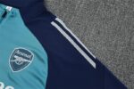 Arsenal 2025-26 Green Half Zip Long Sleeve Training Kit - Image 6