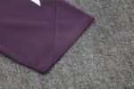 Manchester United 2025-26 Purple Short Sleeve Training Kit - Image 6