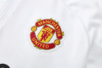 Manchester United 2025-26 White Half Zip Long Sleeve Training Kit - Image 6