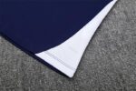 Portugal 2025-26 Royal Blue Half Zip Long Sleeve Training Kit - Image 6