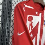 Atletico Madrid 2025-26 Red Pre-Match Training Long Sleeve Jersey - Image 6