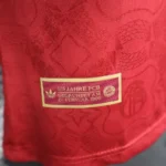 Bayern Munich 2025-26 Red Gold 125th Anniversary Special Edition Long Sleeve Jersey Player Version - Image 6
