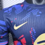 Barcelona 2025-26 Blue Red Brushstroke Special Edition Jersey Player Version - Image 6