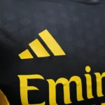 Real Madrid 2025-26 Black Yellow Panel Special Edition Jersey Player Version - Image 6