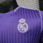Real Madrid 2025-26 Purple Stripe Co-Branded Jersey Player Version - Image 6