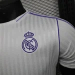 Real Madrid 2025-26 White Purple Trim Co-Branded Jersey Player Version - Image 6