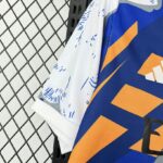Real Madrid 2025-26 Blue White and Orange Special Edition Jersey - Image 6