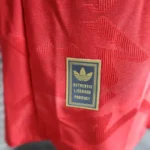 Manchester United 2025-26 Red White Collar Co-Branded Jersey Player Version - Image 6