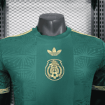 Mexico 2025-26 Gold Cup Edition Green Jersey Player Version - Image 6