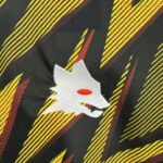 AS Roma 2025-26 Black Yellow Lightning Pre-Match Training Jersey - Image 6