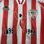 Athletic Bilbao 1997-98 Home Retro Jersey - Image 6