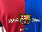Barcelona 1999-00 Home Commemorative Edition Retro Jersey - Image 6
