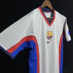 Barcelona 2000-01 Away Retro Jersey - Image 6