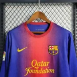 Barcelona 2012-13 Home Retro Long Sleeve Jersey - Image 6