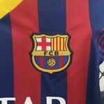 Barcelona 2013-14 Home Kids Kit - Image 8