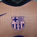 Barcelona 2025-26 Champagne Gold Special Edition Jersey Player Version - Image 6