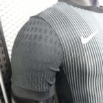 PSG 2025-26 Black Grey Striped Goalkeeper Jersey Player Version - Image 6