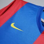 Barcelona 2006-07 Home Retro Long Sleeve Jersey - Image 6