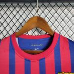 Barcelona 2011-12 Home Retro Long Sleeve Jersey - Image 6