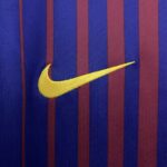 Barcelona 2017-18 Home Retro Long Sleeve Jersey - Image 6
