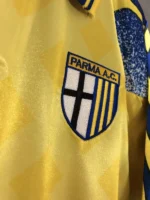 Parma 1995-97 Yellow Retro Jersey - Image 6