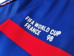 France 1998-99 Home Retro Long Sleeve Jersey - Image 6