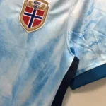 Norway 2020-21 Blue Retro Jersey - Image 6