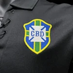 Brazil 2004-05 Black Retro Long Sleeve Jersey - Image 6