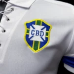 Brazil 2004-05 White Retro Jersey - Image 6