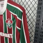 Fluminense 2025-26 Home Long Sleeve Jersey Fan Version - Image 7