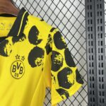 Borussia Dortmund 2025-26 Black Brushstroke Graphic Special Edition Jersey - Image 7