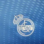 Real Madrid 2025-26 Blue Goalkeeper Jersey - Image 7