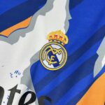 Real Madrid 2025-26 Blue White and Orange Special Edition Jersey - Image 7