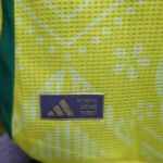 Jamaica 2025-26 Bright Yellow Pattern Jersey Player Version - Image 7