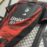 Benfica 2025-26 Black Red Special Edition Jersey - Image 9