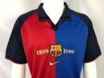 Barcelona 1999-00 Home Commemorative Edition Retro Jersey - Image 7