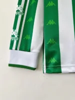Real Betis 1995-97 Home Retro Long Sleeve Jersey - Image 7