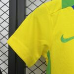 Brazil 2025-26 Home Kids Kit - Image 7