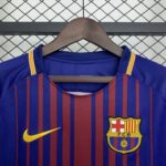 Barcelona 2017-18 Home Retro Long Sleeve Jersey - Image 7