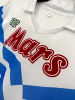 Napoli 1987-88 White Retro Jersey - Image 7