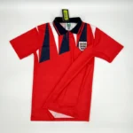 England 1992-93 Away Retro Jersey - Image 7