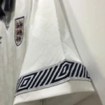 England 1990-91 White Away Retro Jersey (No Badge) - Image 7