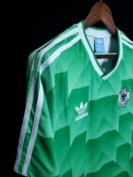 Germany 1990-91 Green Retro Jersey - Image 7