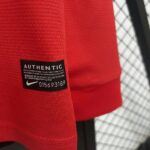 Manchester United 2013-14 Home Retro Long Sleeve Jersey - Image 7