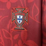 Portugal 2025-26 Red Floral Training Jersey - Image 7