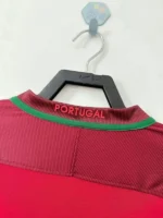 Portugal 2016-17 Home Retro Long Sleeve Jersey - Image 7