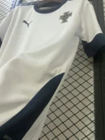 Portugal 2025-26 White Navy Training Jersey - Image 7