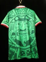 Mexico 1998-99 Green Retro Jersey - Image 7