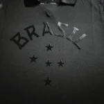Brazil 2013-14 Black Retro Jersey - Image 7