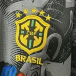 Brazil 2025-26 Jesus Black Red Special Edition Jersey - Image 6